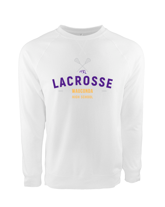 Wauconda HS Lacrosse Short Sticks - Crewneck Sweatshirt