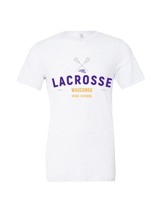 Wauconda HS Lacrosse Short Sticks - Tri-Blend Shirt
