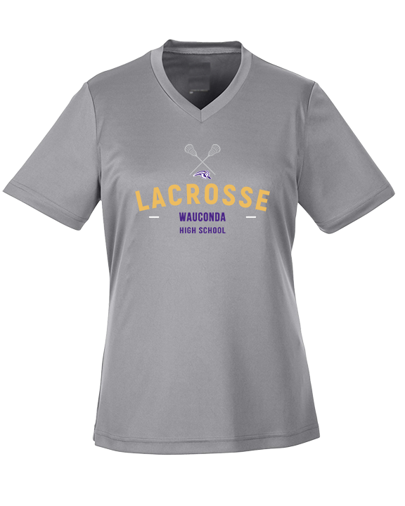 Wauconda HS Lacrosse Short Sticks - Womens Performance Shirt