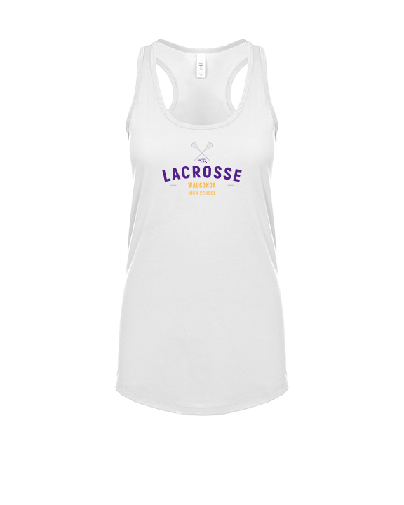 Wauconda HS Lacrosse Short Sticks - Womens Tank Top