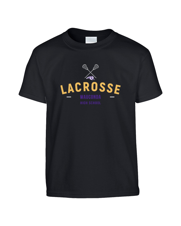 Wauconda HS Lacrosse Short Sticks - Youth Shirt