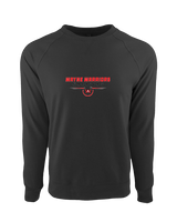 Wayne Warriors HS Football Design - Crewneck Sweatshirt