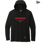 Wayne Warriors HS Football Design - New Era Tri-Blend Hoodie