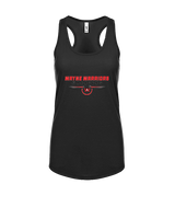 Wayne Warriors HS Football Design - Womens Tank Top