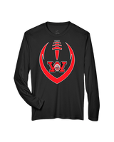 Wayne Warriors HS Football Full Football - Performance Longsleeve