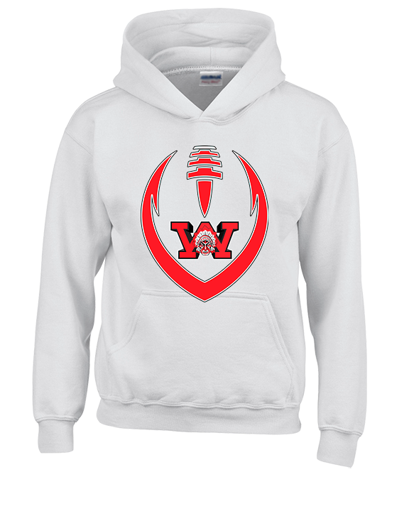 Wayne Warriors HS Football Full Football - Unisex Hoodie