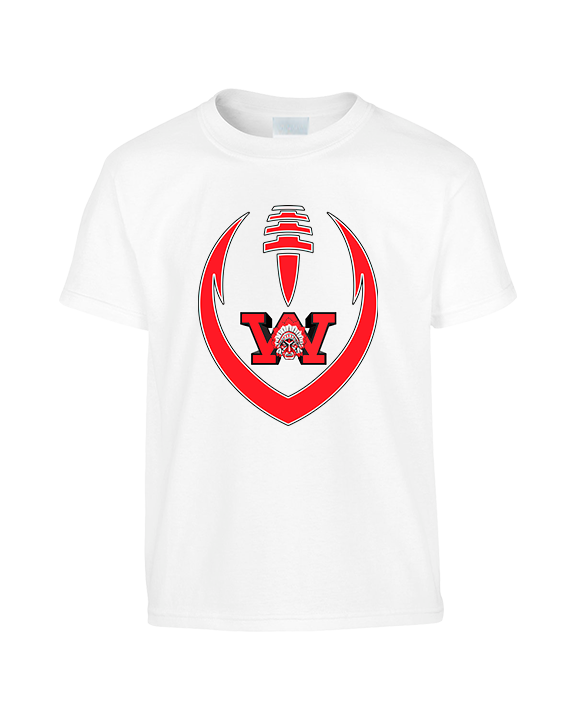 Wayne Warriors HS Football Full Football - Youth Shirt