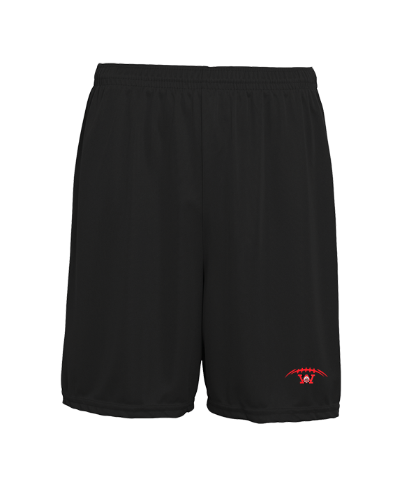 Wayne Warriors HS Football Laces - Mens 7inch Training Shorts