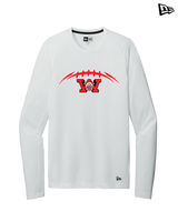 Wayne Warriors HS Football Laces - New Era Performance Long Sleeve