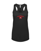 Wayne Warriors HS Football Laces - Womens Tank Top