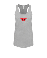 Wayne Warriors HS Football Laces - Womens Tank Top