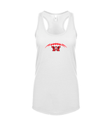 Wayne Warriors HS Football Laces - Womens Tank Top