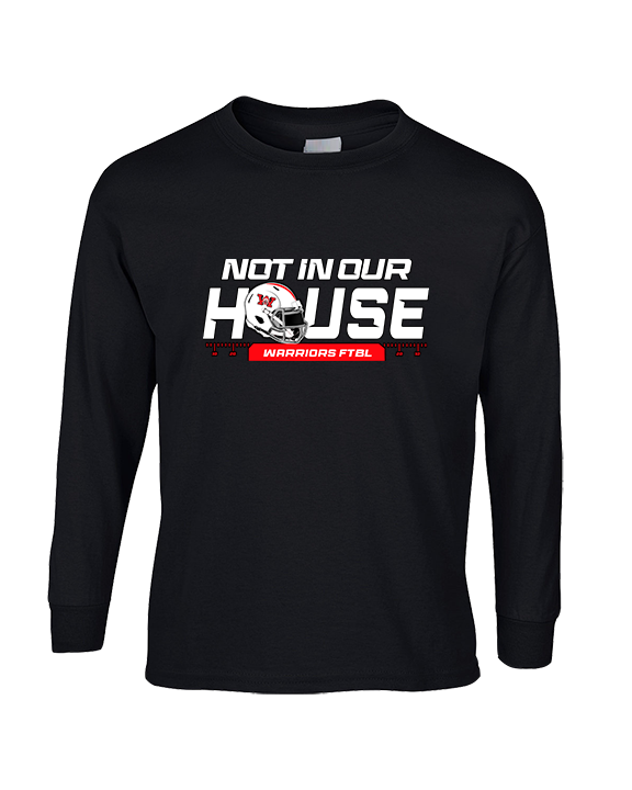 Wayne Warriors HS Football NIOH - Cotton Longsleeve