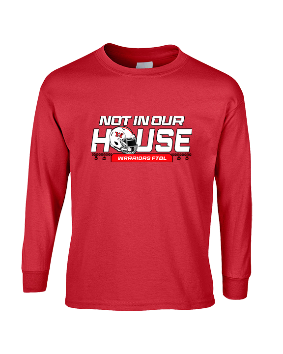 Wayne Warriors HS Football NIOH - Cotton Longsleeve