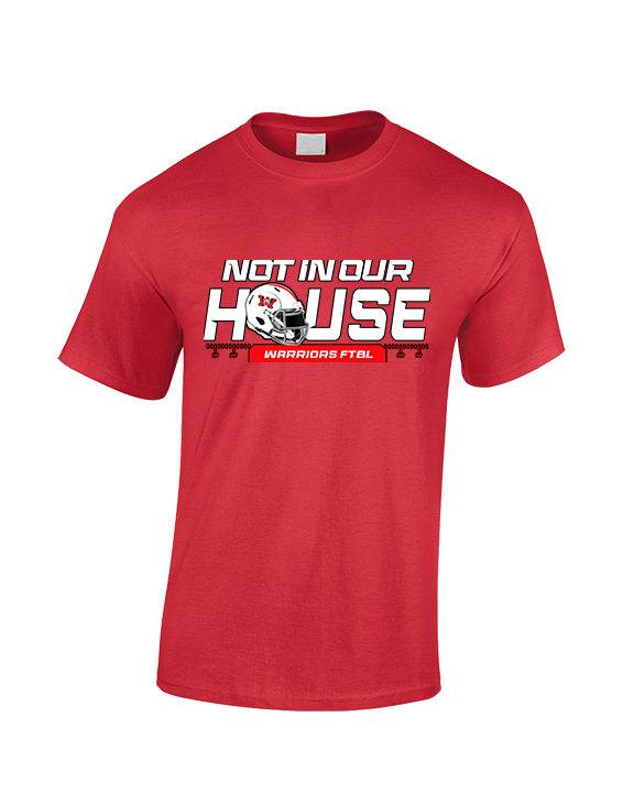 Wayne Warriors HS Football NIOH - Cotton T-Shirt