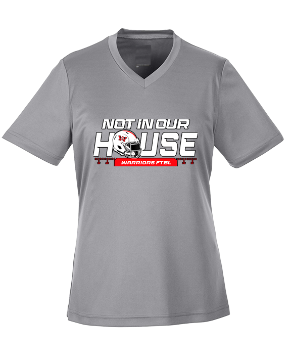 Wayne Warriors HS Football NIOH - Womens Performance Shirt