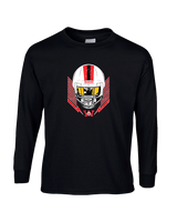 Wayne Warriors HS Football Skull Crusher - Cotton Longsleeve