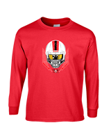 Wayne Warriors HS Football Skull Crusher - Cotton Longsleeve