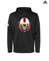 Wayne Warriors HS Football Skull Crusher - Mens Adidas Hoodie