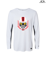 Wayne Warriors HS Football Skull Crusher - Mens Oakley Longsleeve