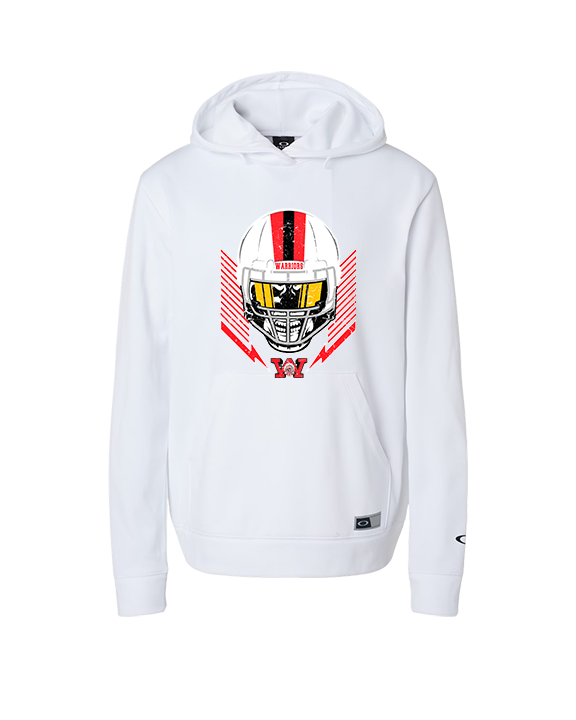 Wayne Warriors HS Football Skull Crusher - Oakley Performance Hoodie