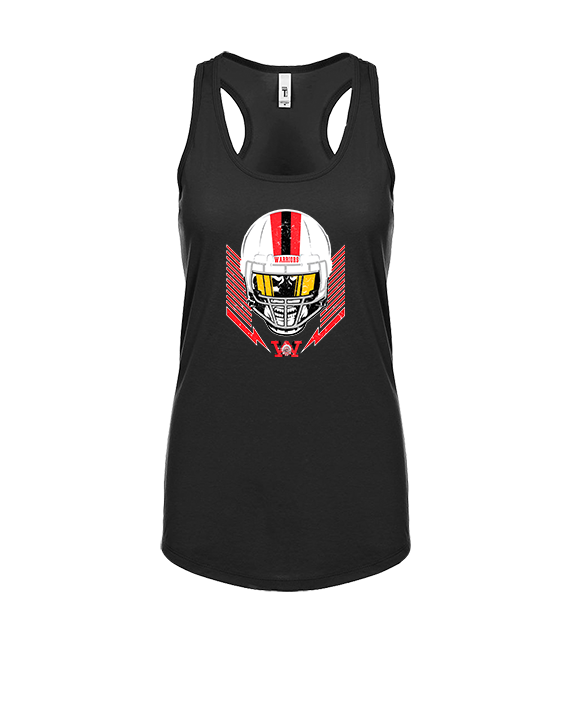 Wayne Warriors HS Football Skull Crusher - Womens Tank Top