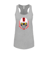 Wayne Warriors HS Football Skull Crusher - Womens Tank Top