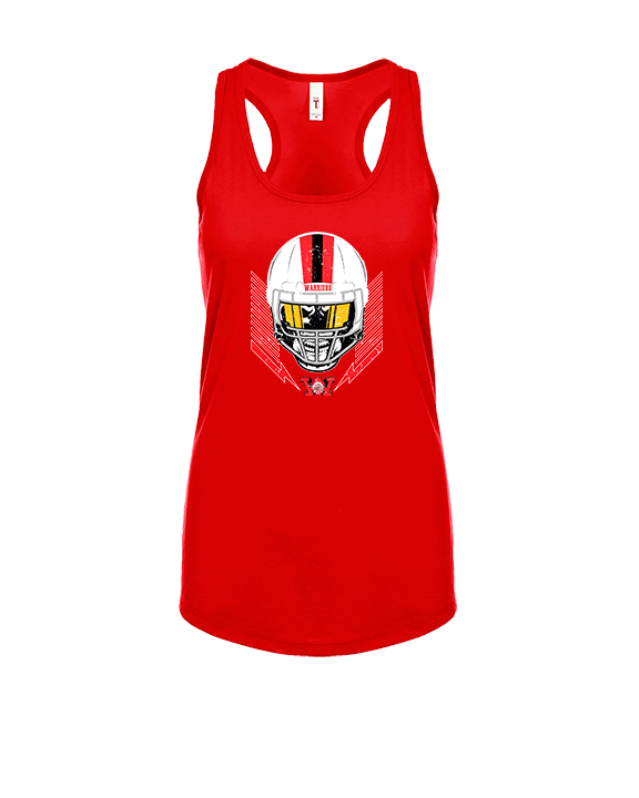 Wayne Warriors HS Football Skull Crusher - Womens Tank Top
