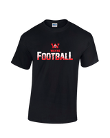 Wayne Warriors HS Football Splatter - Cotton T-Shirt