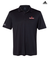 Wayne Warriors HS Football Splatter - Mens Adidas Polo