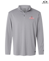 Wayne Warriors HS Football Splatter - Mens Oakley Quarter Zip