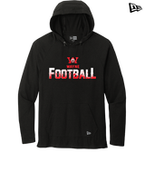 Wayne Warriors HS Football Splatter - New Era Tri-Blend Hoodie