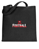 Wayne Warriors HS Football Splatter - Tote