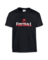 Wayne Warriors HS Football Splatter - Youth Shirt