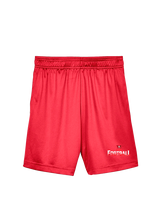 Wayne Warriors HS Football Splatter - Youth Training Shorts