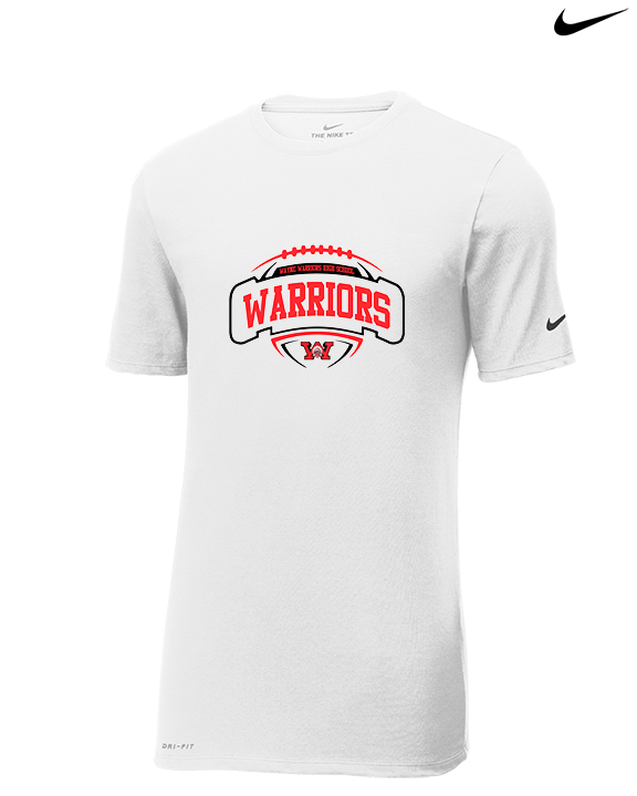 Wayne Warriors HS Football Toss - Mens Nike Cotton Poly Tee
