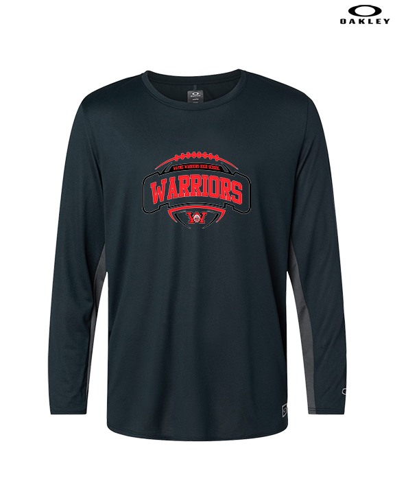 Wayne Warriors HS Football Toss - Mens Oakley Longsleeve