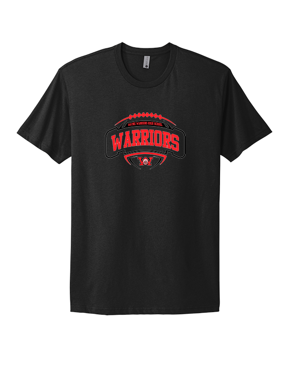 Wayne Warriors HS Football Toss - Mens Select Cotton T-Shirt