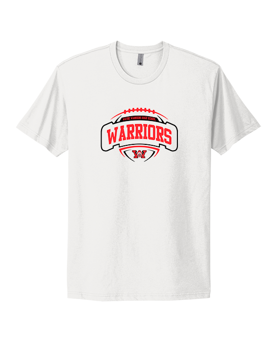 Wayne Warriors HS Football Toss - Mens Select Cotton T-Shirt