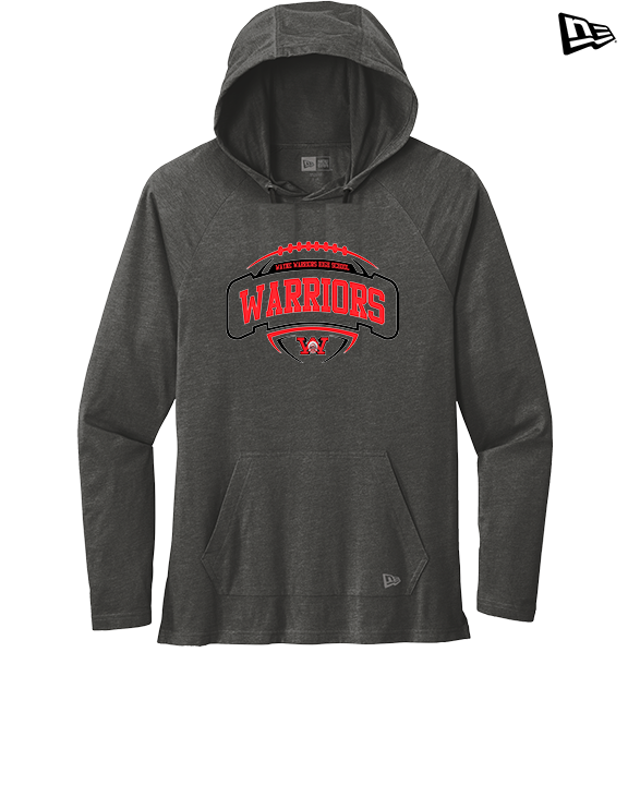 Wayne Warriors HS Football Toss - New Era Tri-Blend Hoodie