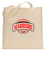 Wayne Warriors HS Football Toss - Tote