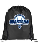 West Bend West HS Softball Logo - Drawstring Bag