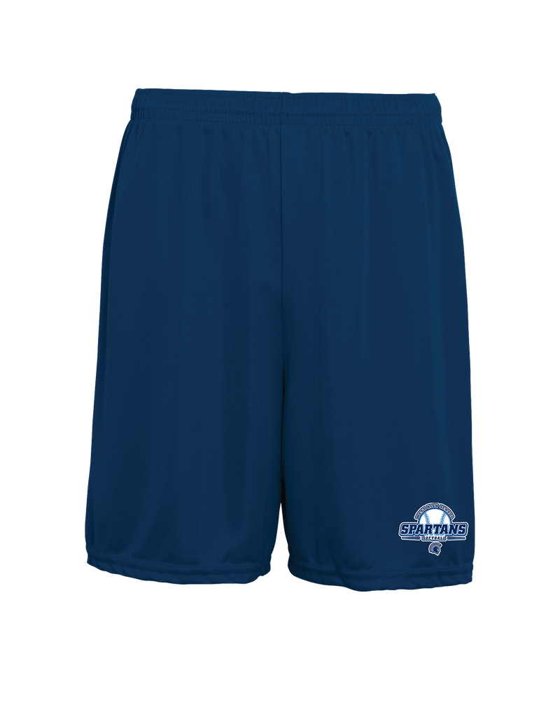 West Bend West HS Softball Logo - 7 inch Training Shorts