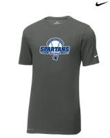 West Bend West HS Softball Logo - Nike Cotton Poly Dri-Fit