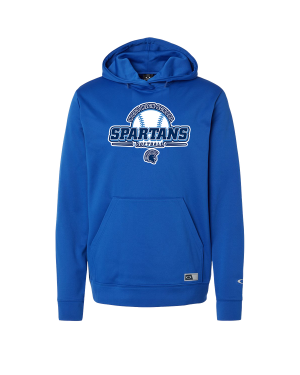 West Bend West HS Softball Logo - Oakley Hydrolix Hooded Sweatshirt