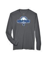 West Bend West HS Softball Logo - Performance Long Sleeve