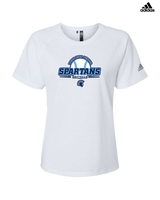 West Bend West HS Softball Logo - Adidas Women's Blended T-Shirt