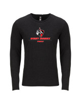 West Essex HS Track Split - Tri Blend Long Sleeve