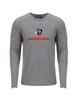 West Essex HS Track Split - Tri Blend Long Sleeve