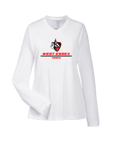 West Essex HS Track Split - Womens Performance Long Sleeve